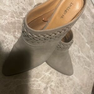 Indigo Women's Braided Gray Mules